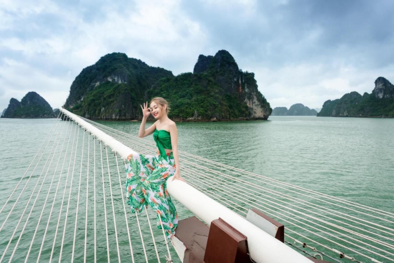 فندق Sena Cruises - Wonder On Lan Ha Bay ها لونغ المظهر الخارجي الصورة